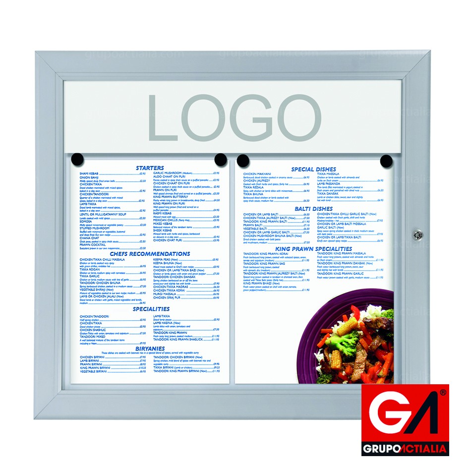 Vetrina Espositiva A3 - 43x37x162.5 Cm, Con 3 Ripiani, Nero O Bianco